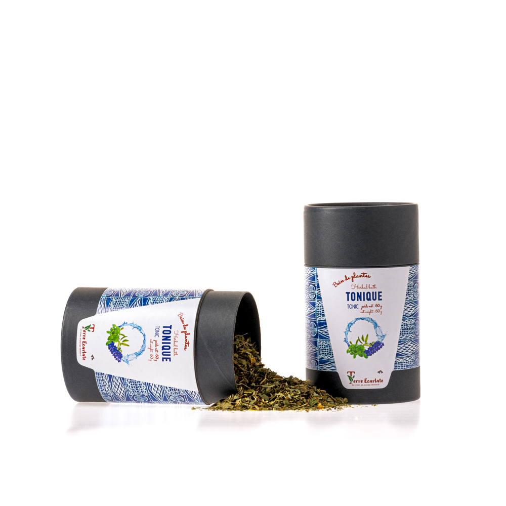 Bain de plantes tonique