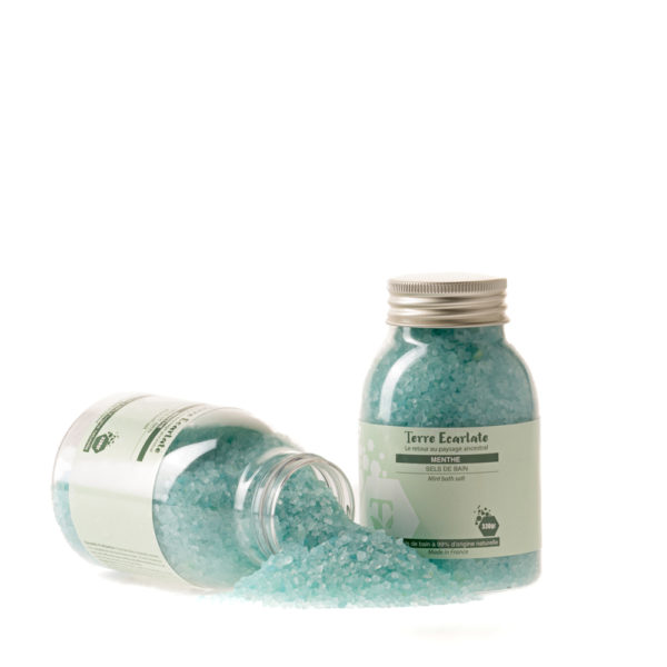 Photos Sel de bain menthe