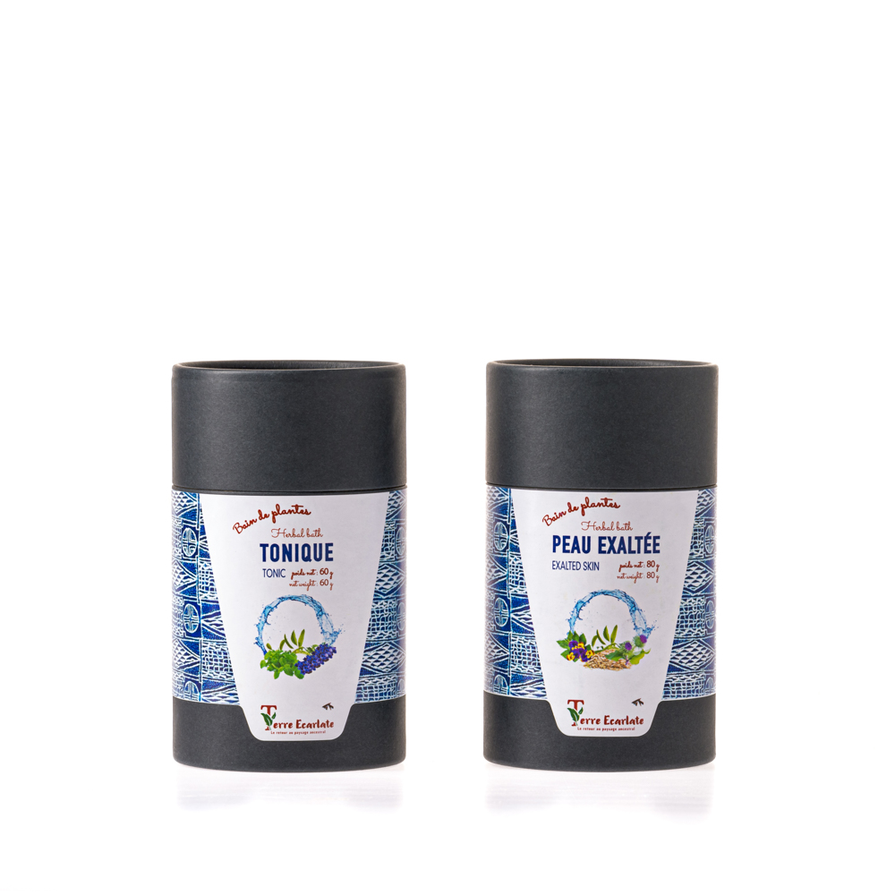 Photo pack de 2 bains de plantes